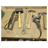 Hatcher, snips, punch, Hammer
