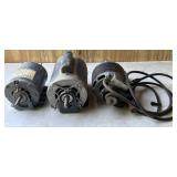 3 Electric Motors- condition unknown