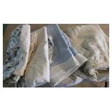 Vintage bedding - baby quilts, lightweight