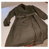 Heavy winter military long coat - great condition