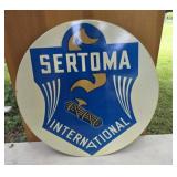Aluminum Sertoma international sign 30in