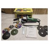Hitachi angle grinder