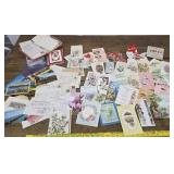 Vintage greeting cards, letters, postcards, etc