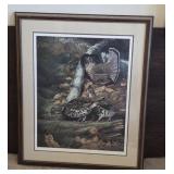 Jim Foote ruffled grouse society print - signed