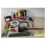 Heat Gun, Flex Hose, Utility Shovel,