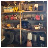 Contents of Shelving