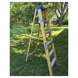 Werner 6' fiberglass step ladder