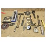 Tools - scribe, square, level, tape measures, etc
