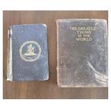 2 early books - 1844 The Cypress Wreath
