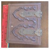 Early leather photo album - preview recommended