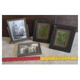 4 vintage frames photos