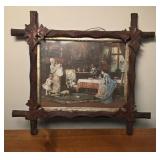 Mihï¿½ly Munkï¿½csy print / Eastlake frame - glass is