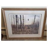 Signed/numbered 'Brush Cover - Ruffed Grouse' by