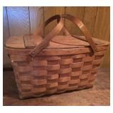 Picnic basket with contents