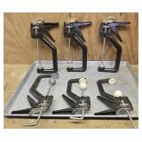 6 clamps