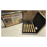 Grizzly lathe chisel set -new