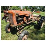 Allis chalmers tractor with woods u306 belly