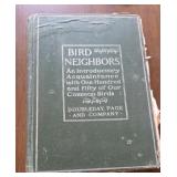 Book - 1905 bird neighbors full of lithos - very