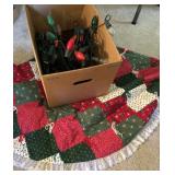 Vintage Christmas Tree Skirt & vintage style