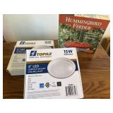 LED 6ï¿½ lights, Hummingbird Feeder