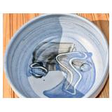 Regis Brodie Blue Speck Pottery Dish
