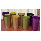 8 Bascal aluminum tumblers