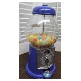 Glass / metal 5 cent candy machine - works