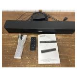 Bose Solo TV speaker w/ manual and