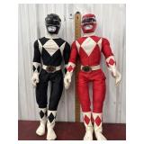 2 Power Ranged Figures Approx. 3ft