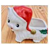 Napcoware Holiday Kitty Planter