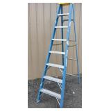 8ft Warner Ladder Fiberglass