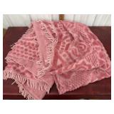 Vintage chenille bed cover size full???
