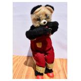 Vintage Alps Japan Teddy the Balloon Blowing Bear