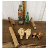 Folk Art wood carvings