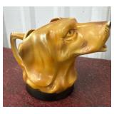 Germany sporting dog head creamer