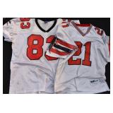2 Ravens Vintage Football Jerseys (dirty)