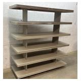 6 Tier Rolling Display Rack 61/22/65- great for