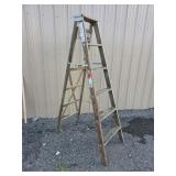 Werner 6ft wooded step ladder