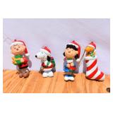 4 pc Snoopy-Charlie Brown Ornaments