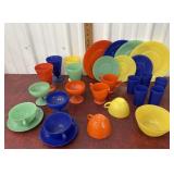Anchor Hocking "Rainbow" collection *full size