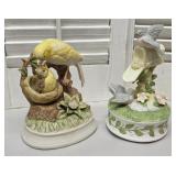 2 Nice bird working music boxes