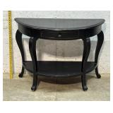 1 Drawer Half Round Sofa Table 40/17/30