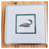 Signed LaPierre Small Loon Picture