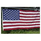 American flag - stitched stars aprox 111x55