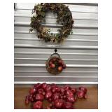 Apples & Fall Decorations