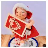 Annalee Society 1986 Valentines Doll