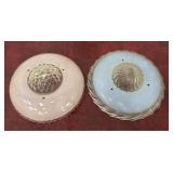 Vintage ceiling light shades