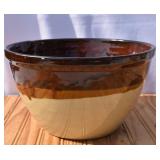 Large 2-Tone Vintage Mixing Bowl