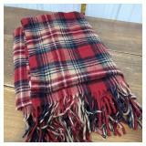 Pendleton Plaid wool blanket - aprx 55x72