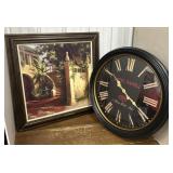 Huge clock & Print
